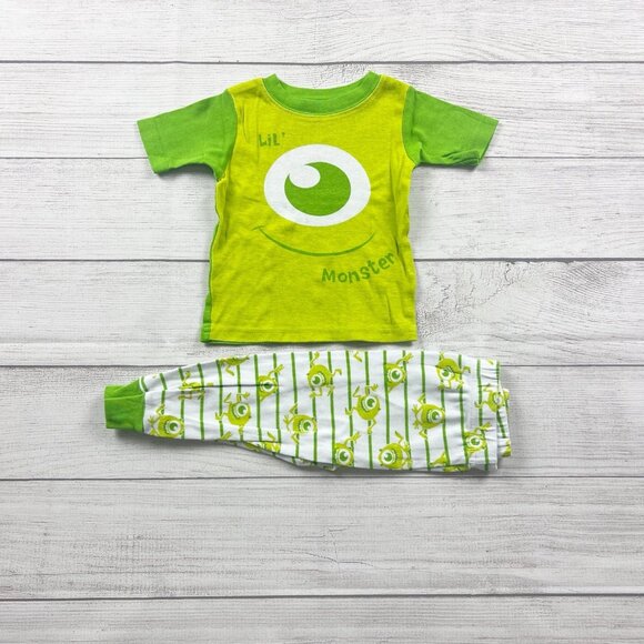 Disney Baby Other - Disney Baby Monsters Inc Mike Wazowski Pajamas